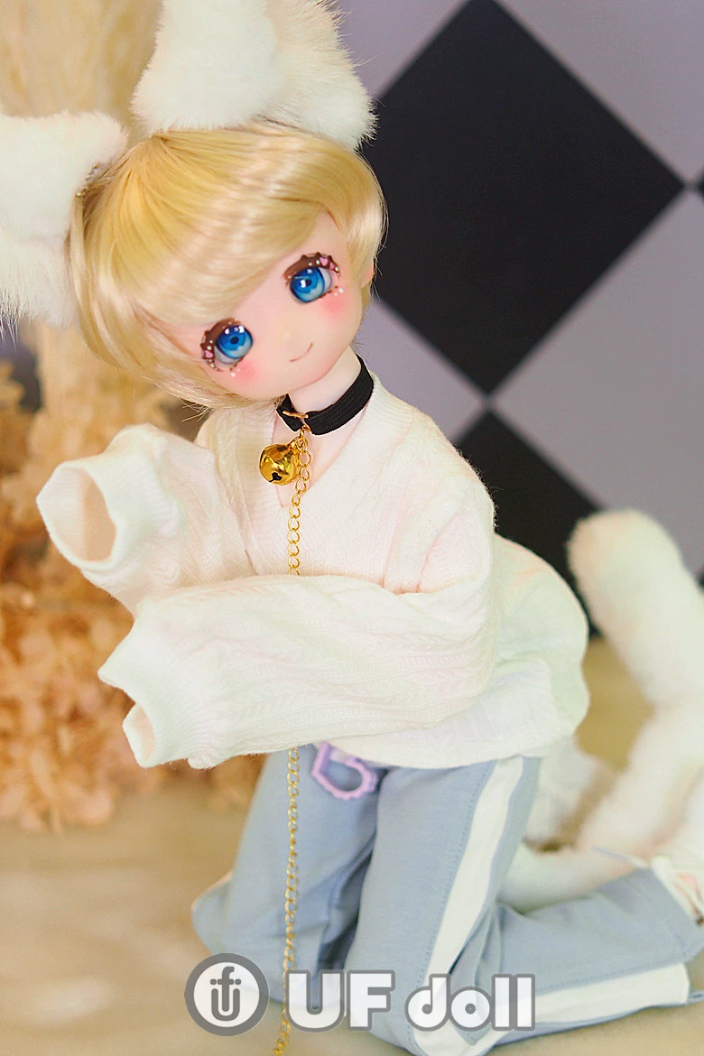 塑胶正版bjd娃娃ufdoll四分小糯
