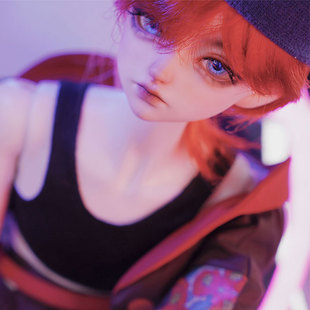 【现货】bjd蓝素头练妆头素头sd娃1/4树脂FMD四分人形Fatemoons