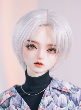 bjd黑曜石1/3男Ash（sd娃娃同类正版树脂）xaga三分人形三分裸娃