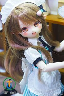 bjd塑胶UF女1/4小芯卡通sd娃娃人形四分熊熊体ufdoll全套