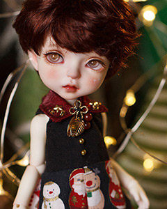 bjd-myou 1/8大球梨形男肉肉Rourou（sd娃娃同类正版）关节