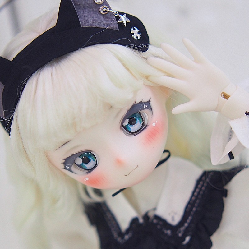 bjduf娃娃小芯二次元塑胶正版