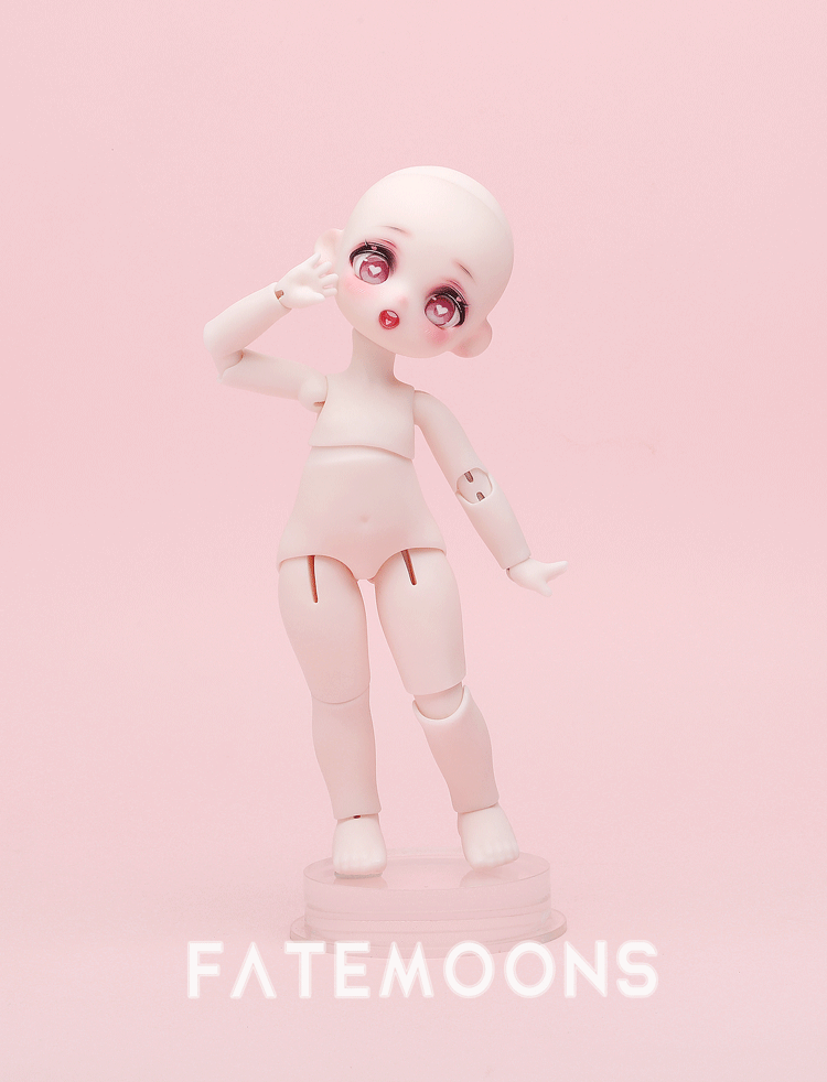 fmd小6分素单体配身体bjd娃娃六分裸娃正版fatemoons