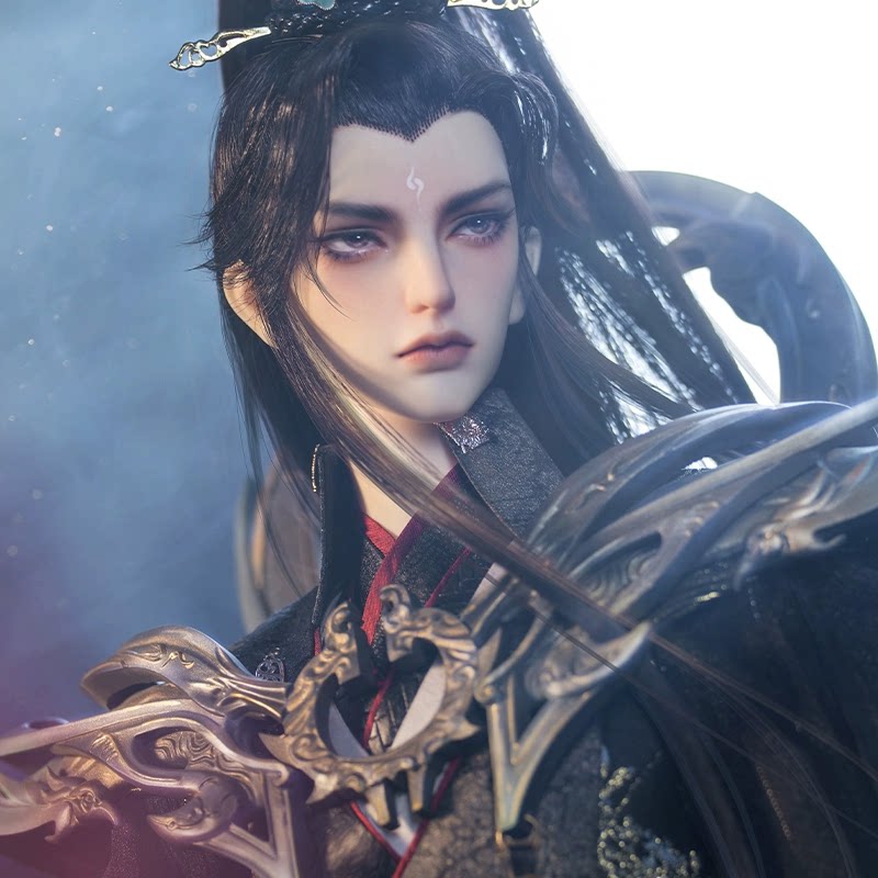 bjd龙魂七星·开阳70叔陇中杂记sd古风人形3分男裸娃战神小喵汪