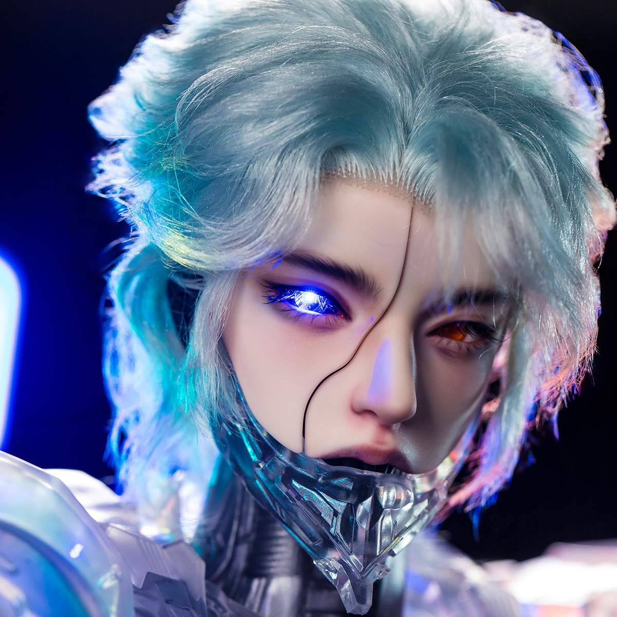 Ringdoll代号CIC戒之人形铠甲战士梦核75壮叔BJD娃娃SD叔体小喵汪