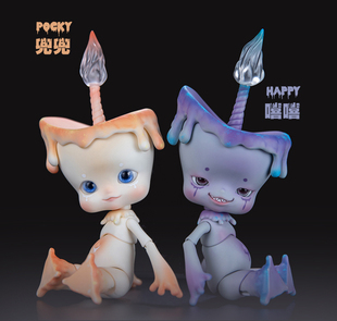 bjd幽谷1/12拉住嘻嘻/兜兜萌小宠（sd娃娃同类树脂全套