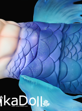 bjdDK叔1/3男鲛人鱼面妆体妆上色服务青sd娃娃正版配件dika