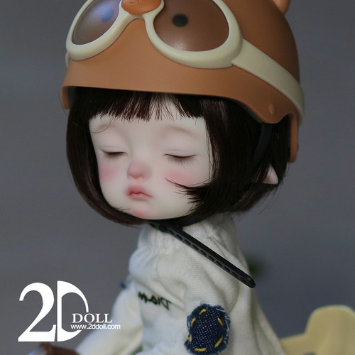 bjd男2D女1/12喳喳粘土GSC树脂OB11正版sd娃娃同类12分2ddoll