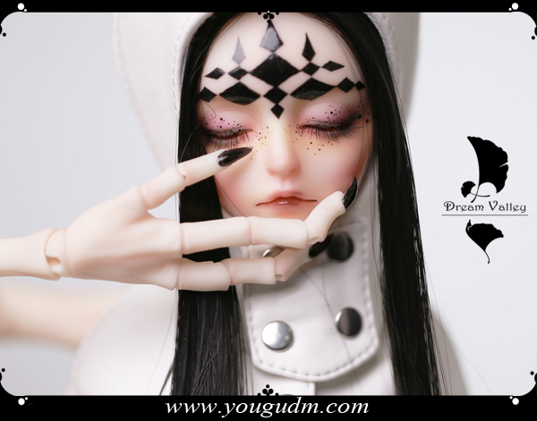 bjd娃娃幽谷人形四分无色