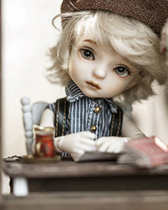 bjd-myou 1/8大球梨形男娃-嘟嘟Dudu（sd娃娃同类正版）小喵汪