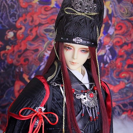 bjd-DK-70叔1/3男武神（sd娃娃同类正版树脂dikadoll三分裸娃古风
