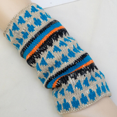 日单羊羔绒护膝秋冬加厚保暖腿套护小腿纯棉针织袜套男女堆堆袜套