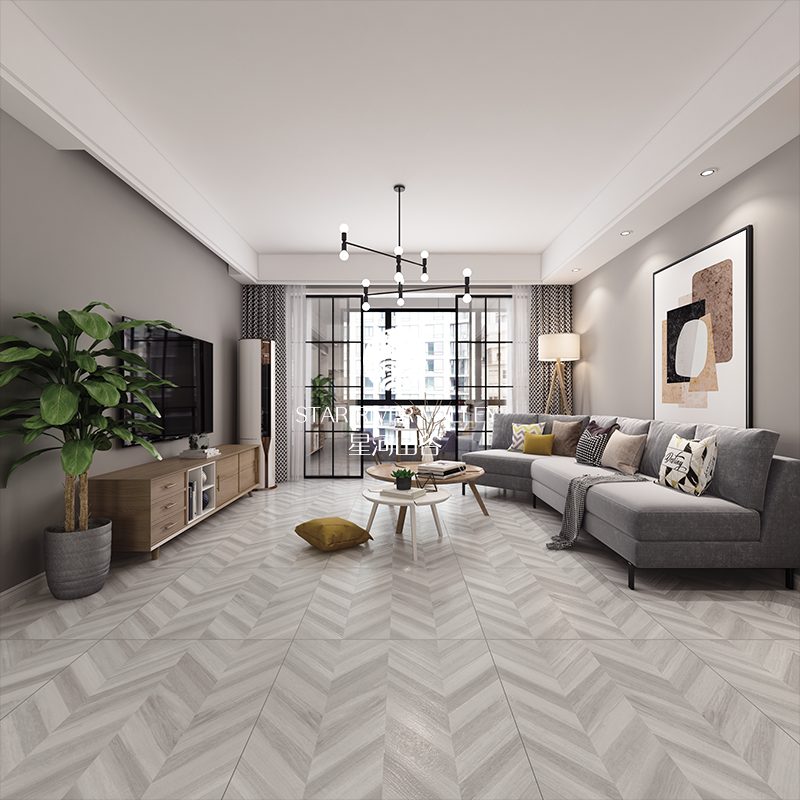 仿木地板瓷砖地砖餐厅卧室客厅复古防滑仿实木瓷砖地板砖800x800