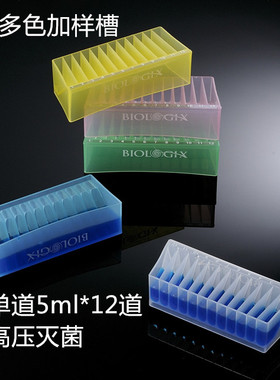BIOLOGIX巴罗克 12道试剂槽 加样槽 独立槽 可高温高压消毒251202