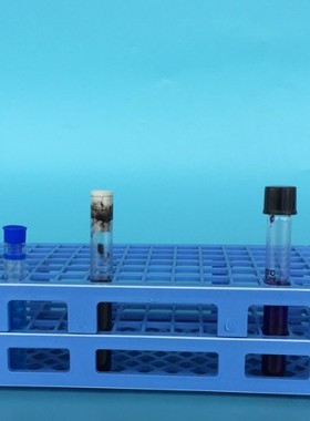 90孔塑料试管架 5ml离心管架 EP管架 采血管架 孔径14mm 连体式