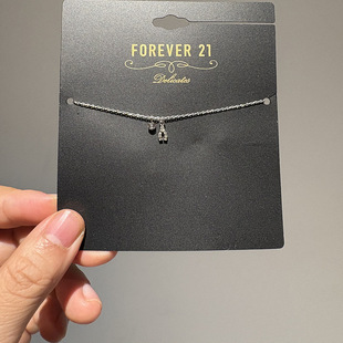 FOREVER21正品折扣清仓欧美简约INS几何COS百搭极细小众冷淡项链
