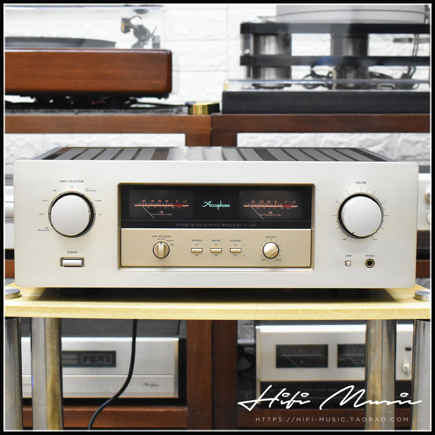 金嗓子二手日本进口220v合并功放