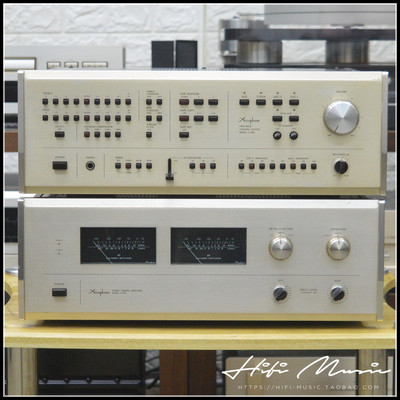 金嗓子二手日本前后级220v功放