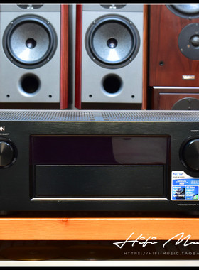 日本Denon/天龙AVR-X4000家庭影院AV功放蓝牙4K大功率全景声7.2