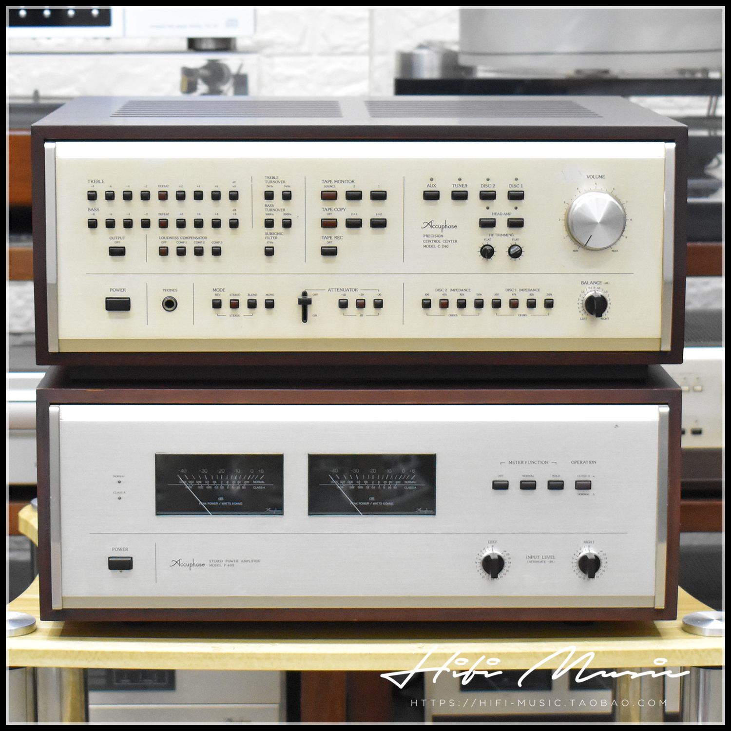 金嗓子二手日本进口前后级功放