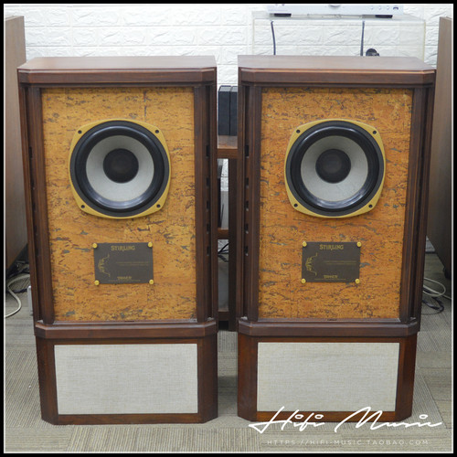 二手原装英国Tannoy/天朗 Stirling/HW 斯大林第二代书架同轴音箱 - 封面
