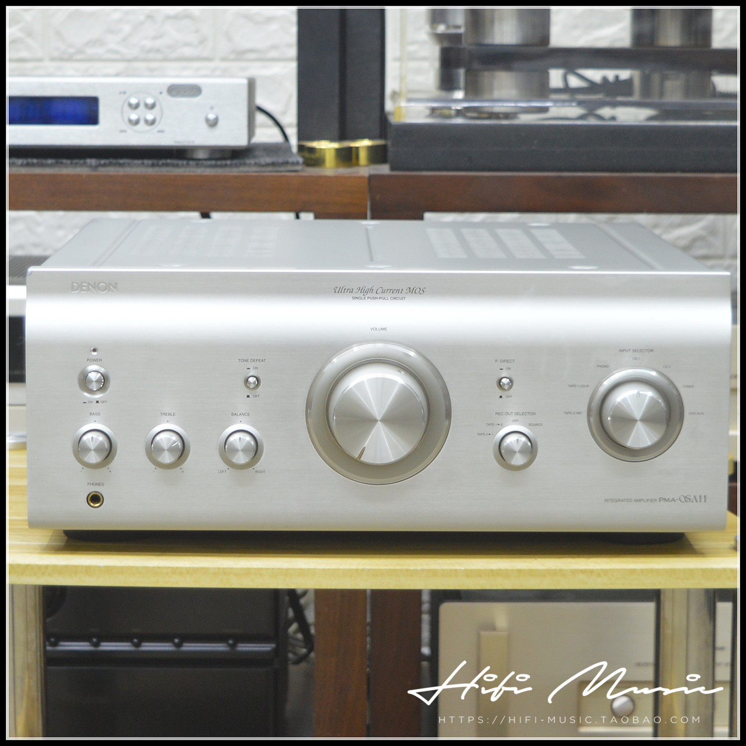 二手原装日本进口 Denon/天龙 PMA-QSA11 HIFI高端发烧合并功放