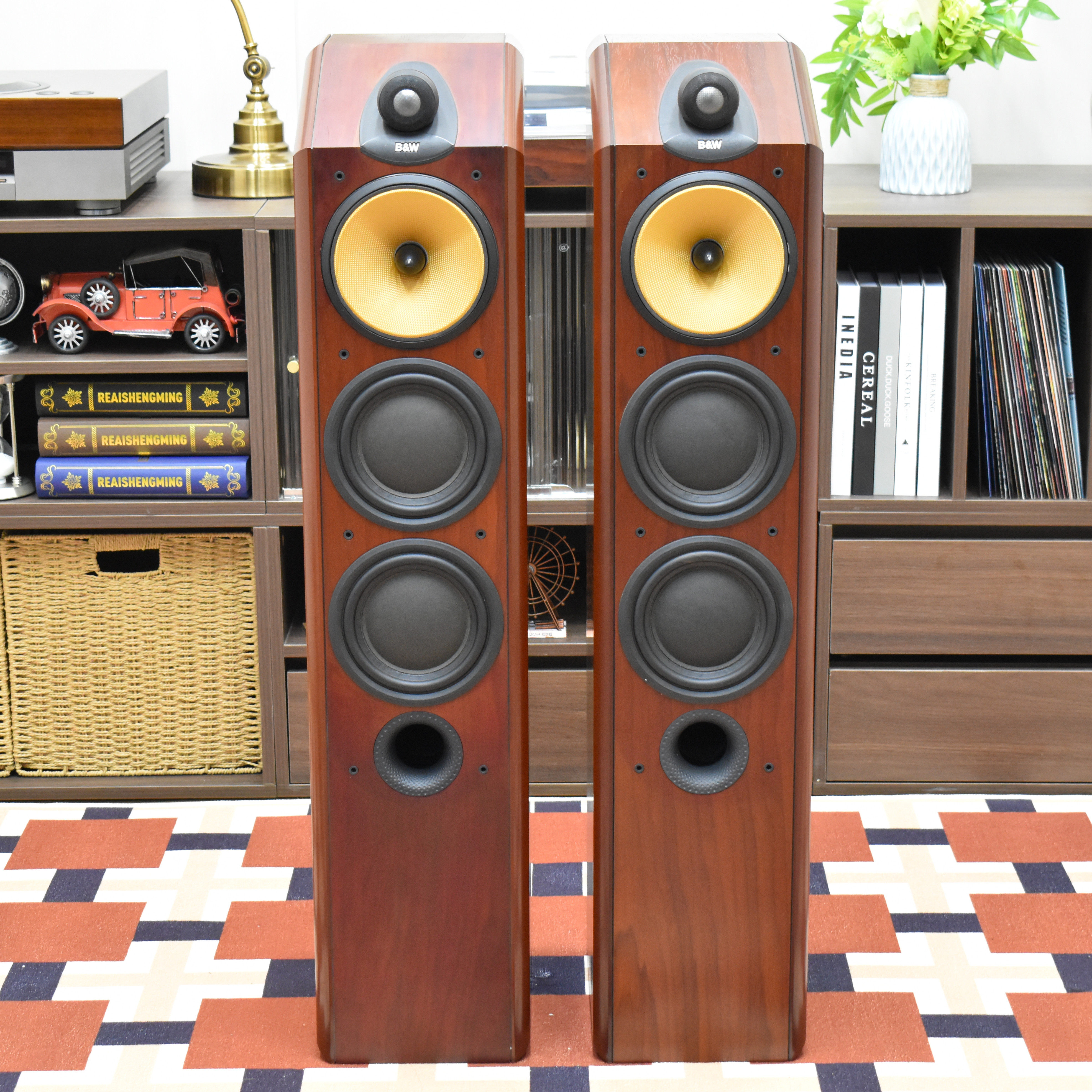 二手原装英国进口B&W宝华CDM 9NT hifi发烧落地音箱 连号保真正品