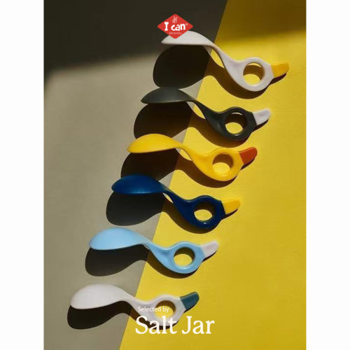salt jar选品 Ratt start 瑞典经典i can宝宝自主进食辅食训练勺