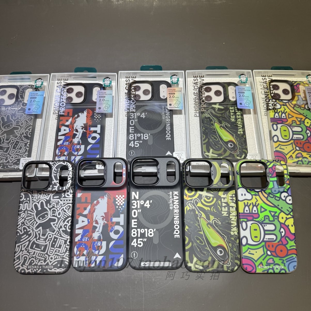 Benks轻色17promax磨砂防摔15pro磁吸防摔壳全包磁吸壳16promax防摔壳卡通兔克壳相机保护键