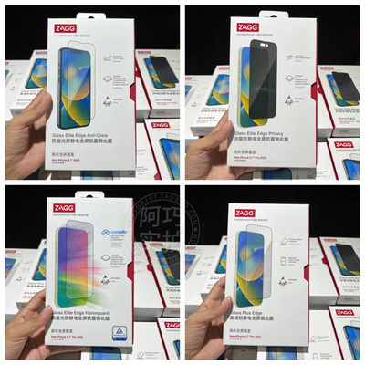 zagg钢化膜14promax高清