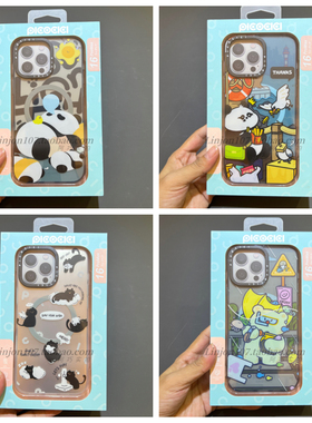 PICOCICI皮克嘻嘻适用苹果16手机壳新款iphone16pro高级Magsafe磁吸卡通可爱情侣创意苹果16promax防摔保护套