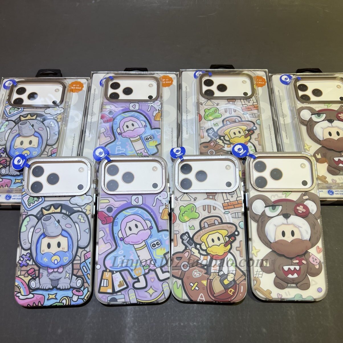 OGBRO苹果17promax手机壳女生高级感磁吸充电个性小众防摔玩具伙伴15promax 16promax