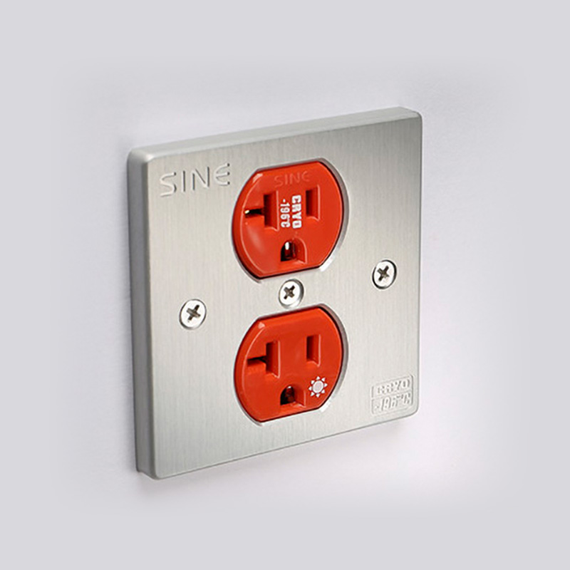 美式音响发烧HIFI电源墙插插座