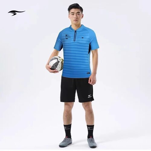 舒莱狮足球裁判服短袖套装