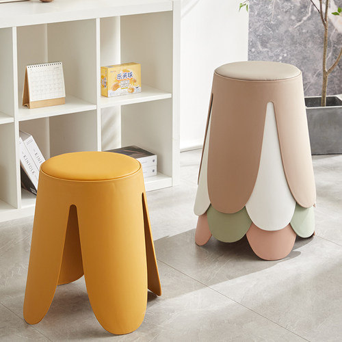 悦星佳简约北欧圆凳子