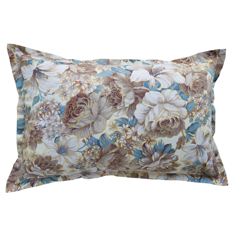 加厚枕头套全棉单人拉链枕头套