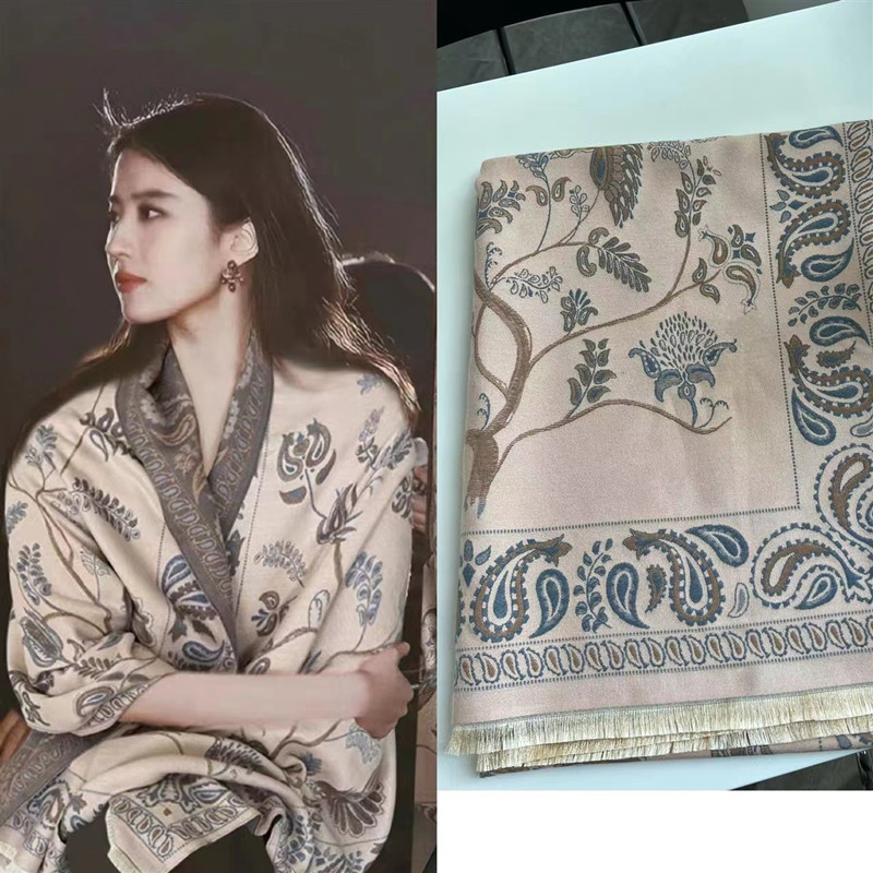 刘亦菲同款秋冬季字母办公室披肩大尺寸加厚保暖围巾女高档外搭,服饰配件/皮带/帽子/围巾,围巾/丝巾/披肩,淘宝优惠券,粉丝福利购,淘宝优惠卷