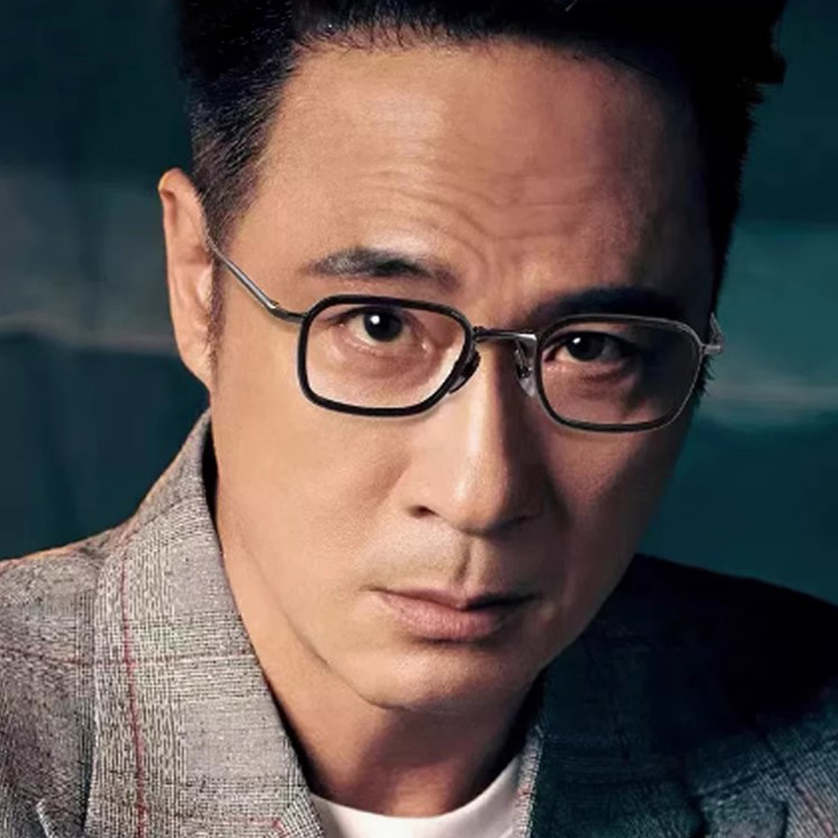 倪永孝同款眼镜日系复古方形眼镜