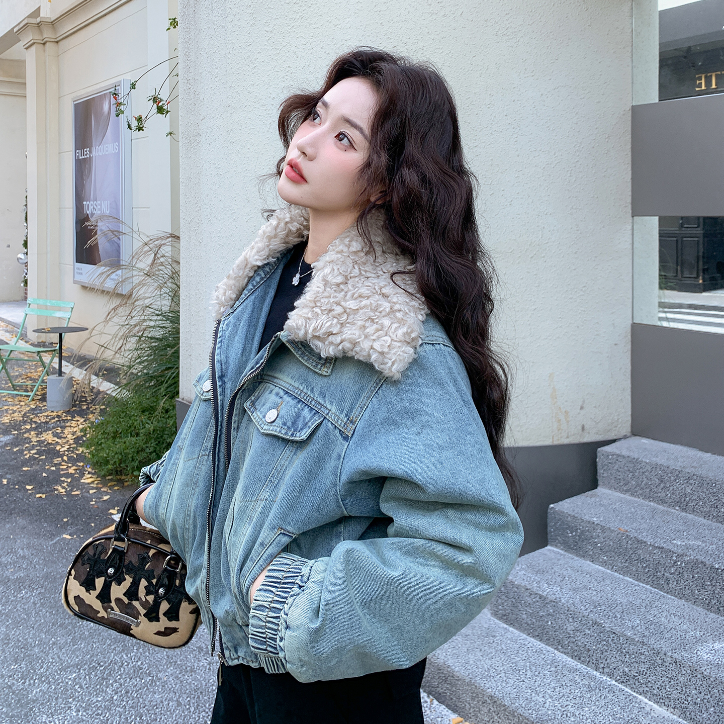 【现货】牛仔夹棉外套大货已出229-8474-P205控298，女装短外套，浙宝229