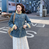 【大货】26年春牛仔外套2B175-8481-P165控268，女装短外套，浙宝229