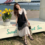【大货已出】假两件连衣裙2B175-8530-P140控228，女装连衣裙，浙宝229