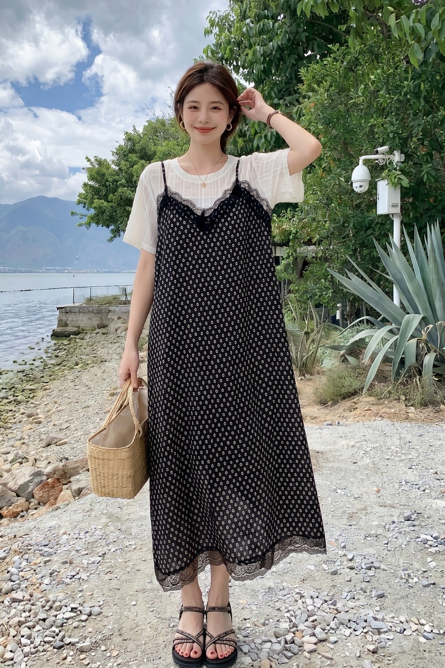 【大货出】假两件连衣裙2B175-8527-P145控238,女装连衣裙,浙宝229