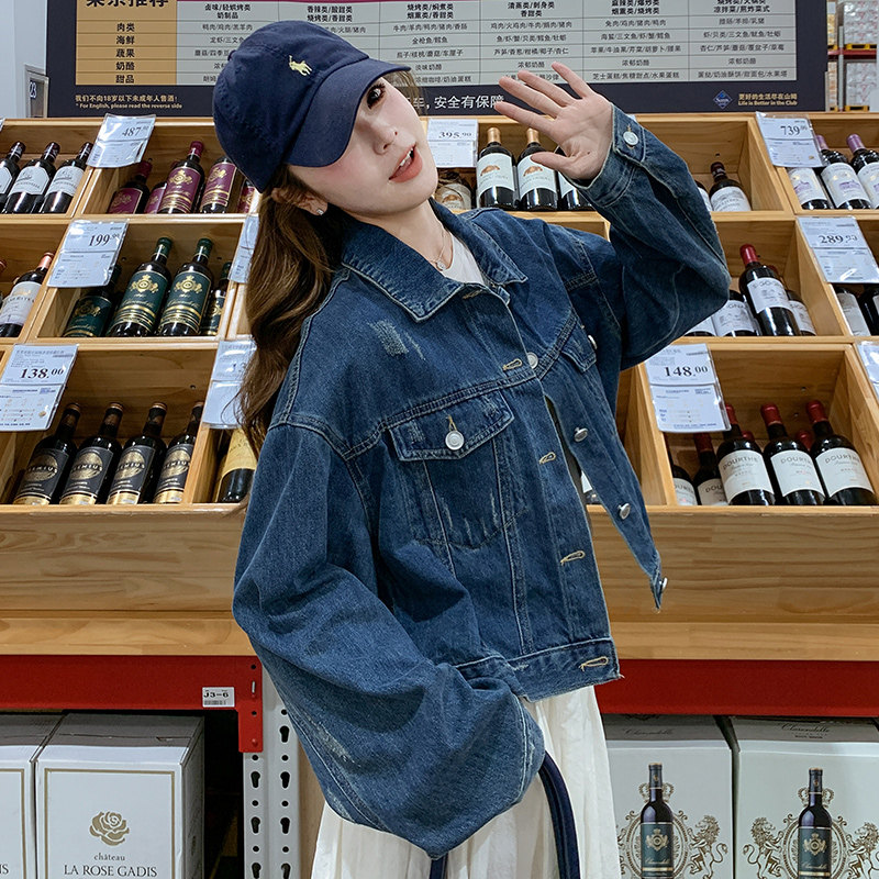 【现货】25年春牛仔外套2B175-8329-P145控218,女装短外套,浙宝229