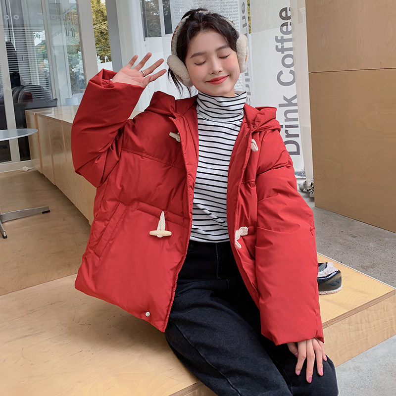【新款现货】22年圣诞新年款小短款羽绒服229-8199-P225控358,女装羽绒服,浙宝229