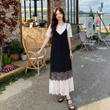 【大货已出】假两件连衣裙2B175-8530-P140控228，女装连衣裙，浙宝229