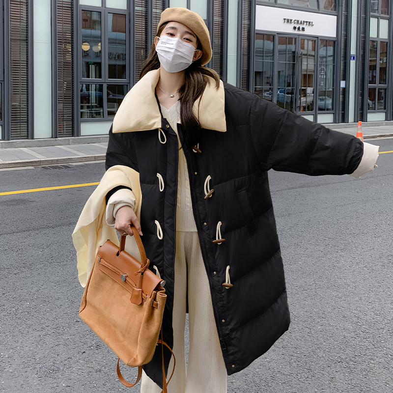 【现货】两色撞色羽绒服229-8206-P295控458图片