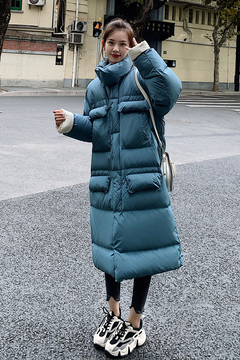 现货多口袋长款面包服衣229-8136-P175控258,女装棉衣/棉服,浙宝229