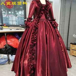 风度COS 第五人格红夫人cosplay服 漫展演出礼服 定做 人鱼姬面料