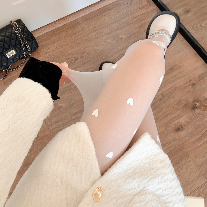 JK白丝女lolita白色连裤袜黑丝袜