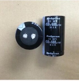 680UF400V 450V680UF  2脚 二脚  牛脚 牛角 电解电容